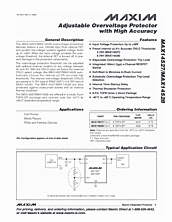 DataSheet MAX14527 pdf